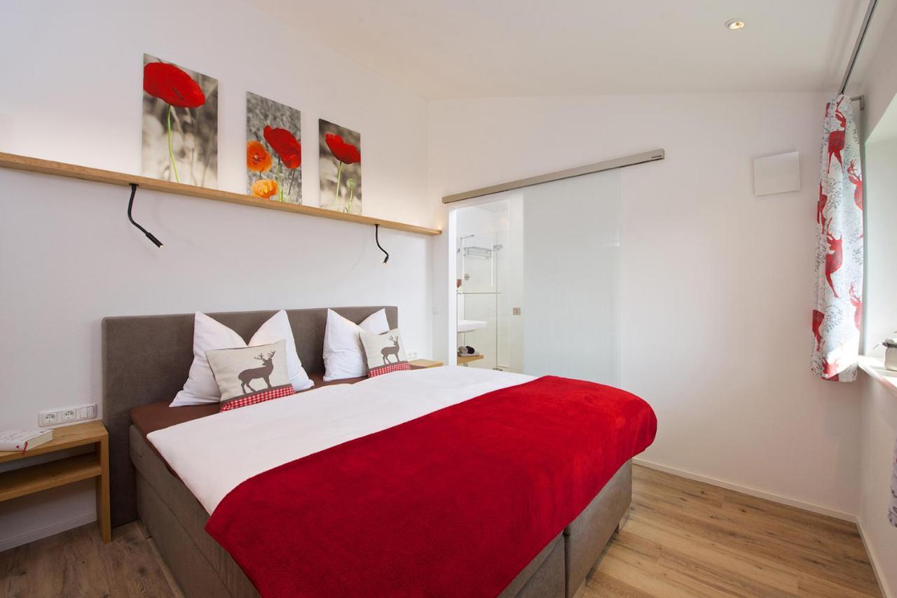 5 Sterne Ferienwohnung Hochgratblick Mit Schwimmbad Und Sauna Oberstaufen Dış mekan fotoğraf
